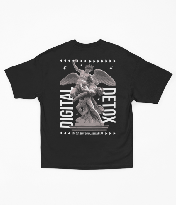Digital Detox oversized Heavy Tee