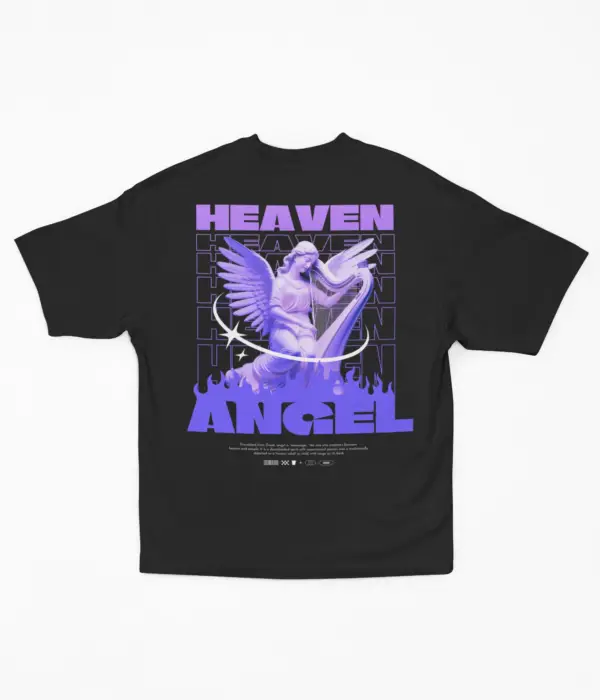 Heaven Angel oversized Heavy Tee