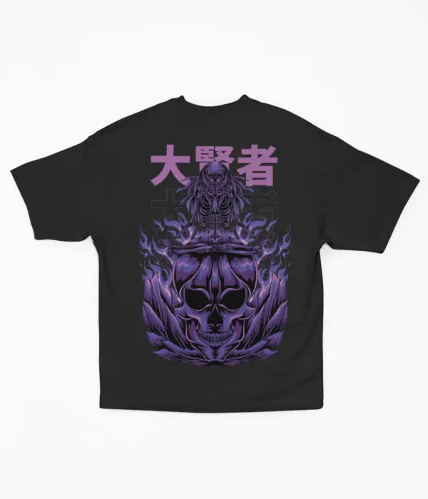 The Skull oversized Heavy Tee